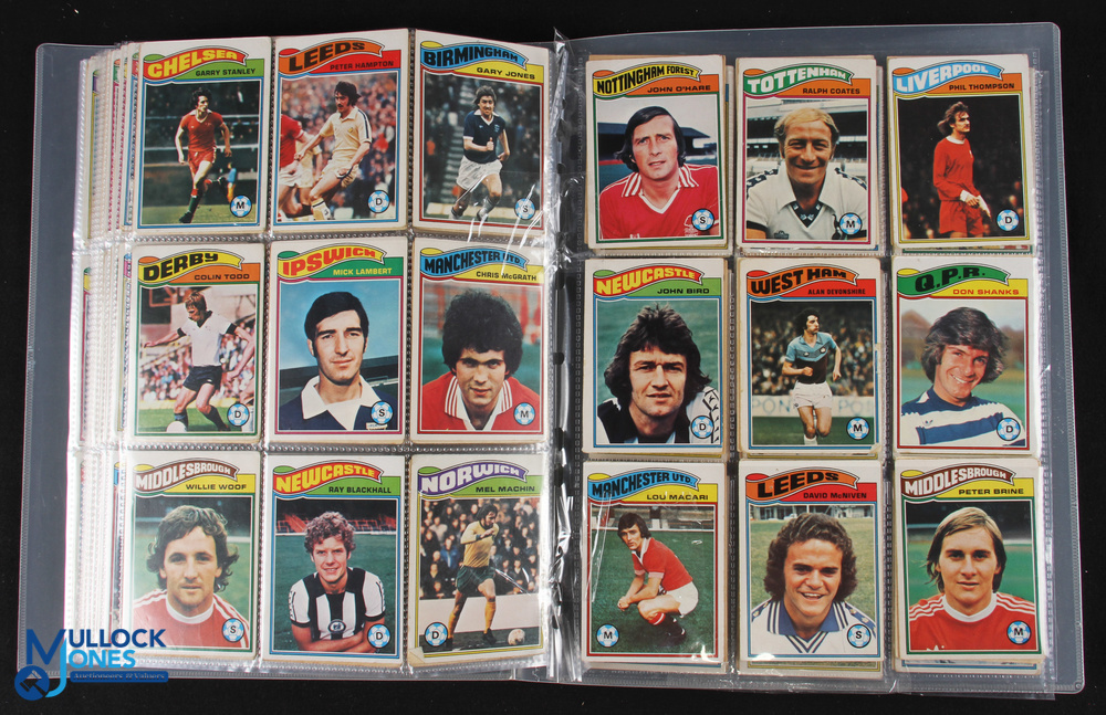 1977/78 Topps Football Cards a collection of 361 with no duplicates, in mixed condition F-G - Image 4 of 4