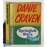 Springbok Rugby Book Specials (2): Worn but with colourful d/js, h/bs, Danie Craven, 'Springbok