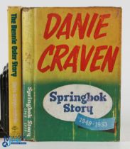 Springbok Rugby Book Specials (2): Worn but with colourful d/js, h/bs, Danie Craven, 'Springbok