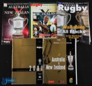 1998-2001 Australia v NZ Rugby Programmes (5): All for the Bledisloe Cup, again large glossy