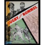 Rugby Versus Rommel', WW2 Rugby Volume: Famous & sought-after Paul Donoghue 1961 book on the NZEFs