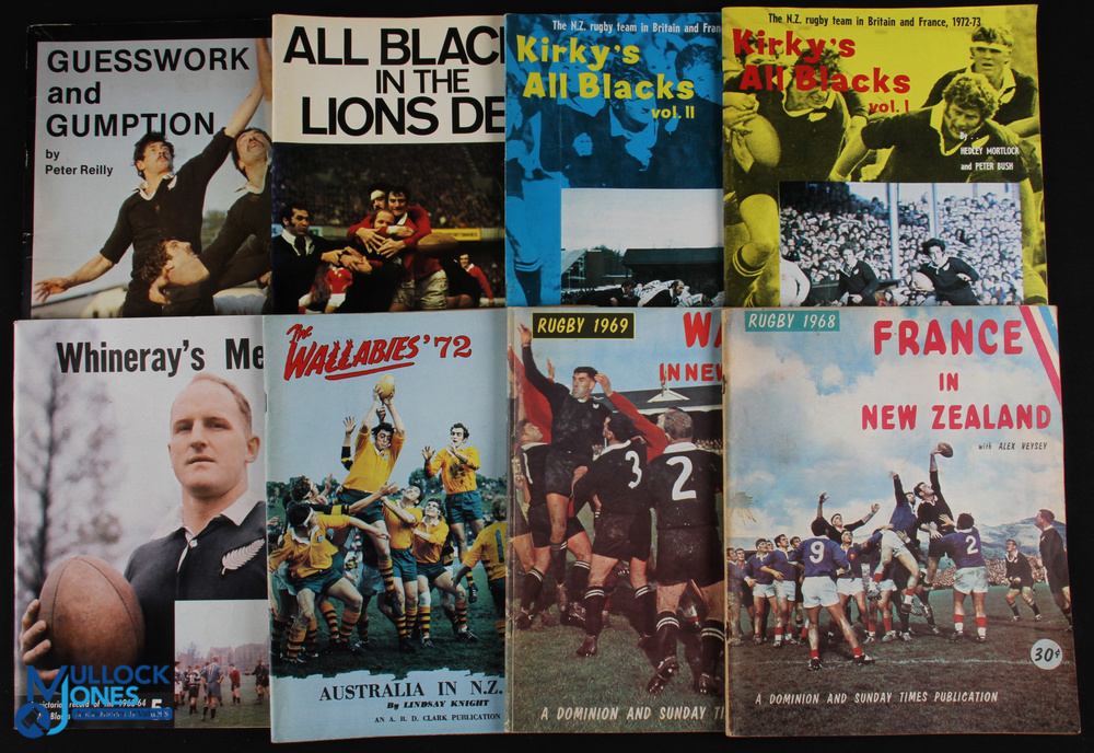 NZ Rugby Tours H/A Pictorial Brochure Selection (8): More of these attractive, picture-filled, thick