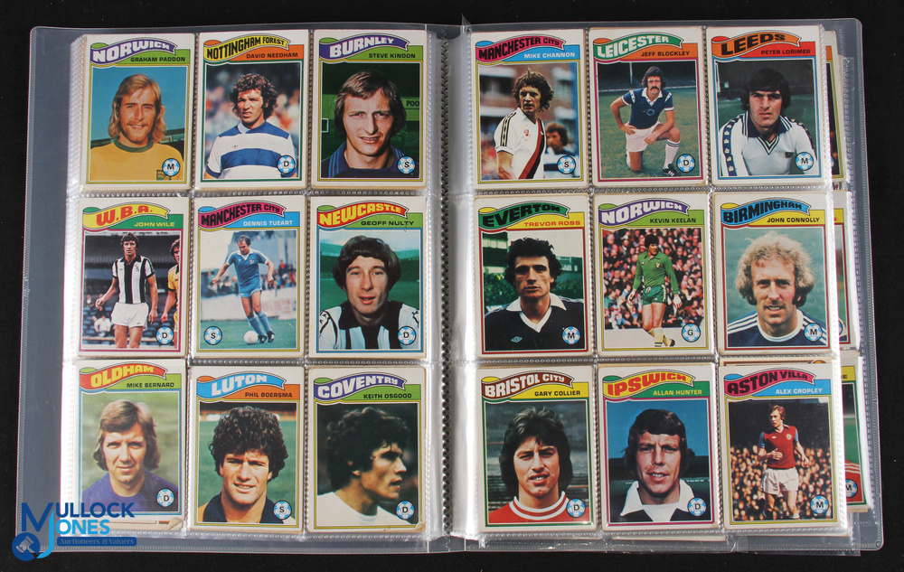 1977/78 Topps Football Cards a collection of 361 with no duplicates, in mixed condition F-G - Image 2 of 4