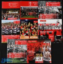 Principality Welsh Premiership Rugby Media Guides (8): Handy, informative, illustrated issues from