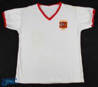 Manchester United 1957 FA Cup Final Retro Shirt - made by Toffs, short sleeve size XL-all cotton