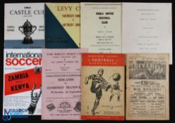 Collection of South African football programmes 1946 G.R.I. v Marist/Boksburg v J.S.A.R./Berea
