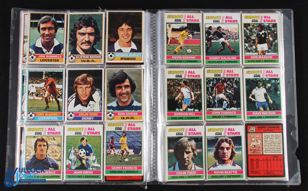 1976/77 Topps Football Cards a collection of 300 with no duplicates, in mixed condition F-G - Image 3 of 4