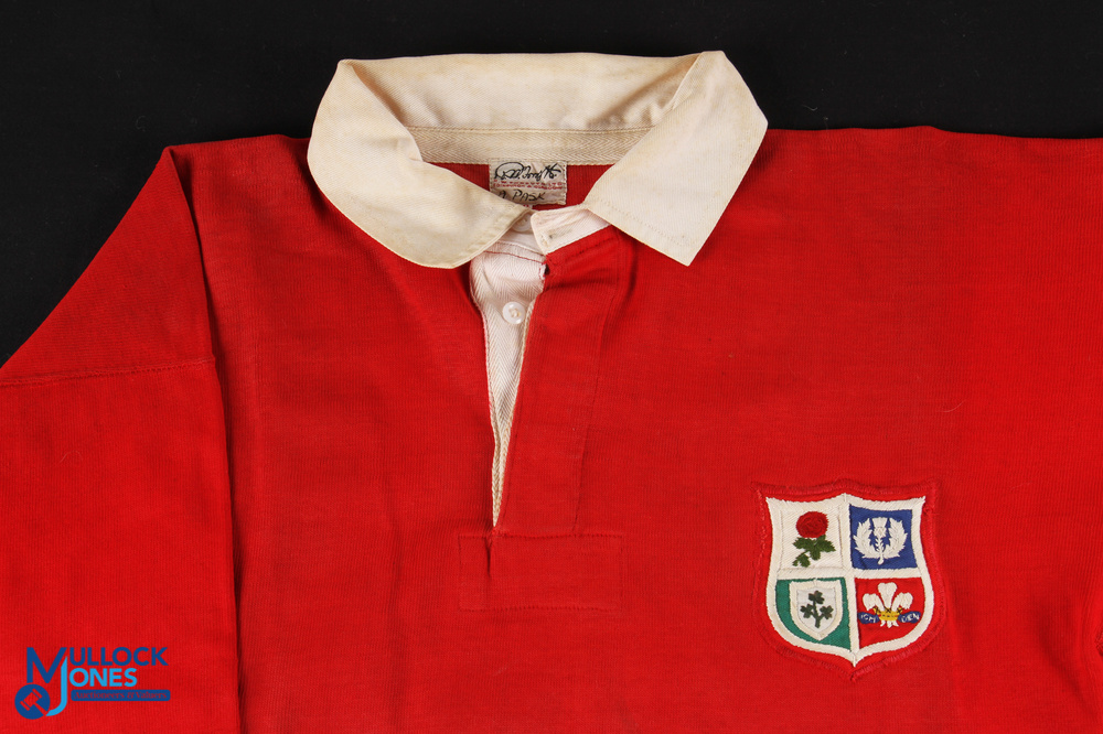 Rare 1962 British & I Lions match worn Jersey: The no. 21 jersey (tour number) of Wales backrow - Image 2 of 4