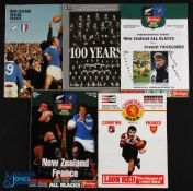 France in NZ Rugby Programmes (5): The All Blacks home against France in 1979 at Auckland, 1994 at