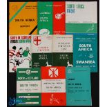 S Africa in the UK 1969-70 Rugby programmes (10): The anti-apartheid hit tour, v Midland Counties (