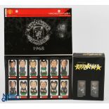 Corithian Manchester United Football Figures boxed sets of 1968 European Cup winners and Pro Star