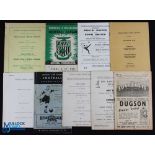 Collection of South African football programmes 1946 J.S.A.R. v Marist (Transvaal) (tear to