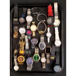 SELECTION OF LADIES AND GENTLEMEN'S WRISTWATCHES including Lacoste, Sekonda, Fossil, Casio,