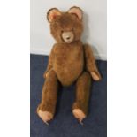VERY LARGE PLUSH TEDDY BEAR with jointed arms and legs, 140cm high