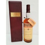 GLENMORANGIE CLARET WOOD FINISH SINGLE HIGHLAND MALT SCOTCH WHISKY distilled between 1976 and