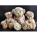 THREE CHARLIE BEARS comprising Bamboozle, CB141434 with label, Who Me ?, CB630023 with label and