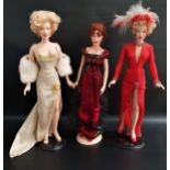 TITANIC FIGURE of 'Rose', together with two Franklin Mint figures of Marilyn Munroe, one from the