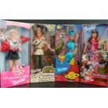 FOUR BARBIE COLLS comprising Toy Story 2 Tour Guide Barbie, Walt Disney World Resort - Four Parks