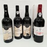 FOUR BOTTLES OF PORT comprising 3 bottles of Smith Woodhouse 1994 vintage port, all 75cl and 20%;