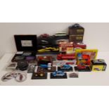 SELECTION OF DIE CAST VEHICLES including the Corgi Harry Potter limited edition Night Bus in a