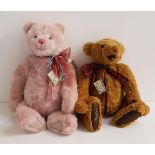 TWO GUND TEDDY BEARS both designed by Rita Swedlin Raiffe, comprising Peanut Butter, 335/400, with