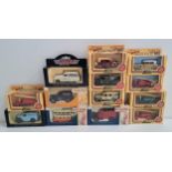 SELECTION OF LLEDO DIE CAST VEHICLES including fire engines, delivery vehicles, tram and many