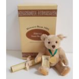 STEIFF HERCULE TEDDY BEAR 28 1995 made exclusively for the World Association of Children's