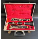 BOOSEY & HAWKES COMPOSITION CLARINET numbered 439168, in a fitted case