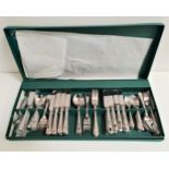 HOUSLEY THE FESTIVAL COLLECTION CANTEEN OF CUTLERY for eight place settings, in the bead pattern, in