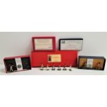 BATTLE OF CULLODEN 250th ANNIVERSARY SET with a replica English army pay token, circa 1746, boxed,