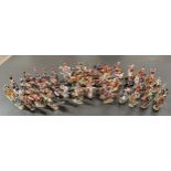 SELECTION OF DEL PRADO DIE CAST MOUNTED FIGURES including a trooper of the French Dragoons,