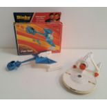 DINKY DIE CAST KLINGON BATTLE CRUISER from the television show Star Trek, in original box,