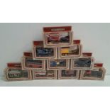 TEN LLEDO DAYS GONE DIE CAST COMMERCIAL VEHICLES including Yorkshire Post van, Pennine bus, Lipton's