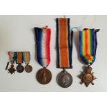 WWI MEDAL TRIO awarded to 81186 J. Hogg P.E. comprising 1914-15 Star, 1914-1918 medal and The
