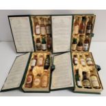 FOUR WAVERLEY VINTNERS 'THE MALT EXPERIANCE' MINIATURE SETS - VOLUMES 1 - IV VOLUME I containing