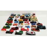 SELECTION OF DIE CAST VEHICLES with examples from Corgi, Matchbox, Majorette, Spot-On by Triang