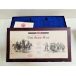 BRITAIN'S THE BOER WAR CENTENARY SET in a fitted box numbered 655/1500 with certificate booklet