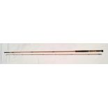 HARDY 'THE SALMON FLY' TWO PIECE SPLIT CANE FISHING ROD early 20th century, with bag