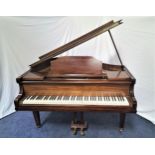 STECK MAHOGANY BABY GRAND PIANO by The Aeolian Company Ltd. by appointment to H.R.H. The Prince Of