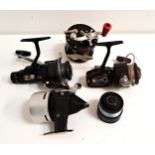 SELECTION OF FISHING REELS comprising a Daiwa ASA 1655M Spinning reel; a Daiwa 7300B spinning