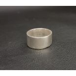 THICK PLATINUM BAND approximately 7.4 grams, ring size N-O