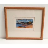 JOHN CUNNINGHAM R.G.I. D.Litt Newton, Loch Fyne, signed limited edition print, 16cm x 23cm