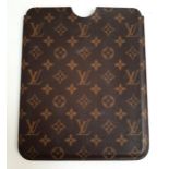 LOUIS VUITTON IPAD SLEEVE in Monogram Canvas, approximately 20.5cm L x 25cm H x 0.5 W, date code