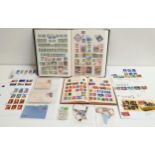 LARGE SELECTION OF STAMPS including First Day Covers, two 1894 'One Penny' stamps, very large