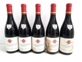 BEAUNE-MARCONNETS 2005 5 bottles, Premier Cru Classe, 75cl and 13.5% Note: two with wear and