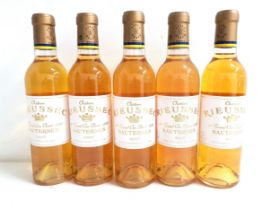 CHATEAU RIEUSSEC SAUTERNES 2007 5 bottles, Grand Cru Classe, 375ml and 13.5%