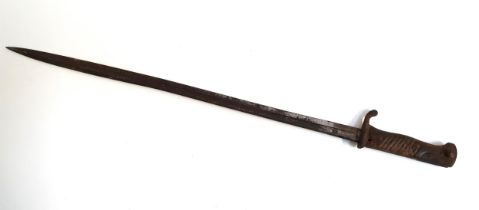 GERMAN M1898 PATTERN MAUSER BAYONET the 52cm long blade marked 'Alex Coppel Solingen', lacking