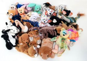 SELECTION OPF THIRTY BEANIE BABIES comprising Hope, Dotty, Wiser, Dragon, Ty 2K, Nip, Clubby, Mooch,