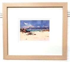 JAMES ORR At the beach, print, 14cm x 19.5cm