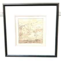 IRENE BARRY RSW North Berwick, etching, artist proof, signed and label to verso, 23.5cm x 24cm